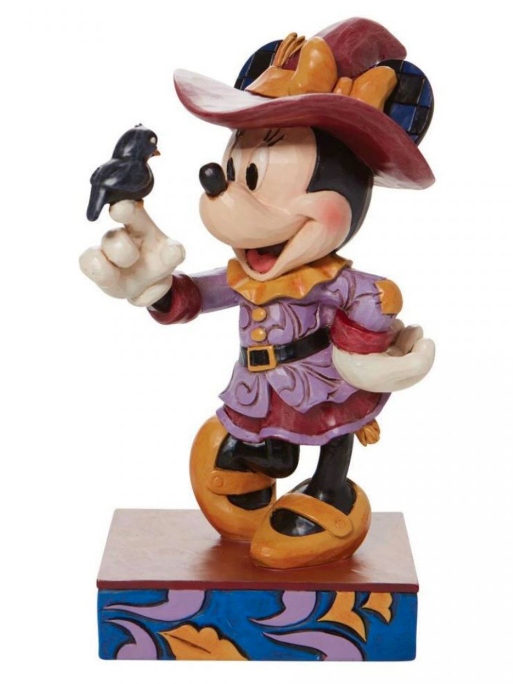 Jim Shore Disney Minnie scarecrow figurine